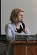 Pani Renata Segiecińska - Kierownik Projektu, Zastepca Dyrektora Wydziału Polityki Społecznej ŚUW 